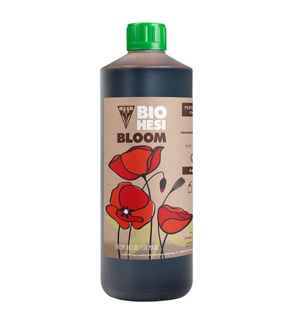 BIO HESI BLOOM  1L, NAWÓZ ORGANICZNY NA KWITNIENIE, DO GLEBY, HYDRO I KOKOSU, HESI