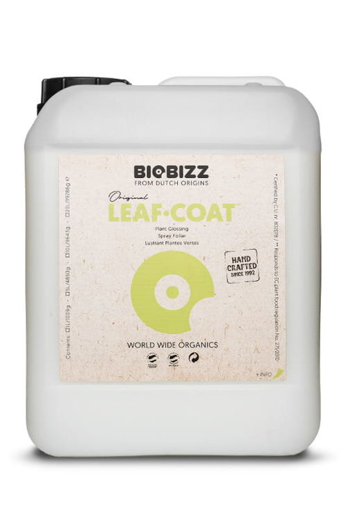 LEAF COAT 10L,  PŁYN OCHRONNY NA PLEŚŃ I OWADY, HAMUJE PAROWANIE, BIOBIZZ