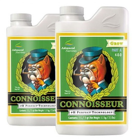 CONNOISSEUR GROW 2x1L, DWUSKŁADNIKOWY NAWÓZ NA WZROST, A+B, (gleba, hydro, kokos), ADVANCED NUTRIENTS