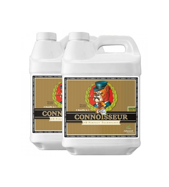 !-CONNOISSEUR COCO GROW 2x4L, DWUSKŁADNIKOWY NAWÓZ NA WZROST, A+B, DO KOKOSU, ADVANCED NUTRIENTS