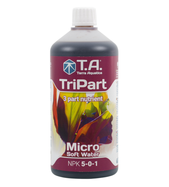TRI PART MICRO SOFT -  FLORA MICRO,  0.5L/500ML, NAWÓZ UZUPEŁNIAJĄCY DO WODY MIĘKKIEJ, TERRA AQUATICA - GHE