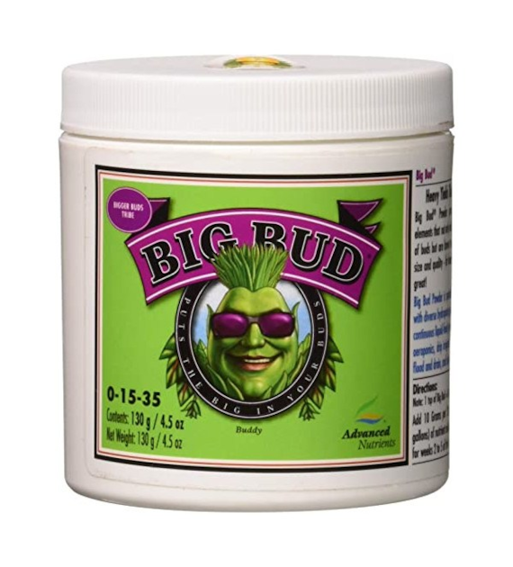 BIG BUD  130g PROSZEK (0-15-35), AKCELERATOR KWITNIENIA, (gleba, hydro, kokos), ADVANCED NUTRIENTS