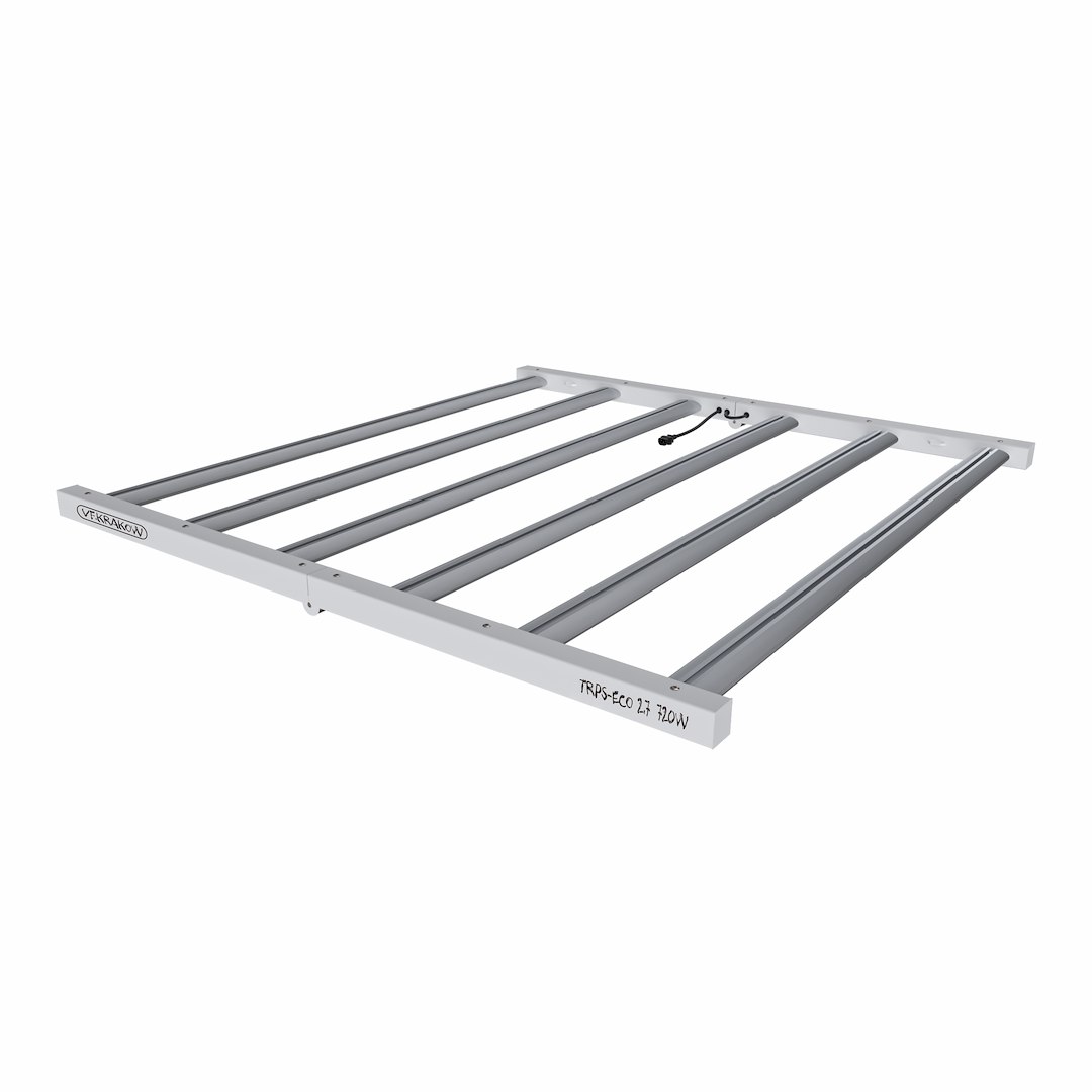 LAMPA LED 720W TRPS-Eco 2,7 µmol/J, DZIAŁA Z BALASTEM ELEKTR. HPS 600-720W (brak w zestawie), oświetla max 150x150cm, DO UPRAWY ROŚLIN, TERPENES PRODUCER, DUAL -  FULL SPECTRUM, lumatek, VF KRAKOW