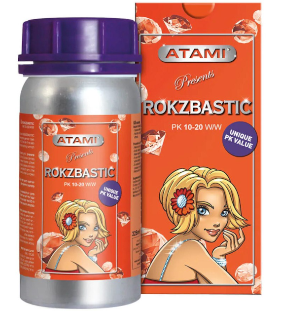 ROKZBASTIC 325ml, STYMULATOR KWITNIENIA, PK 10-20 + ŻELAZO, BOOSTER, ATAMI