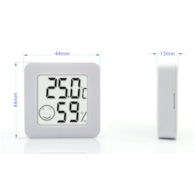 ELEKTRONICZNY TERMOHIGROMETR, DO POMIARU TEMPERATURY I WILGOTNOŚCI,10%-99%RH, 0,1°C, 44x44x13mm, VF.KRAKOW, termometr, higrometr