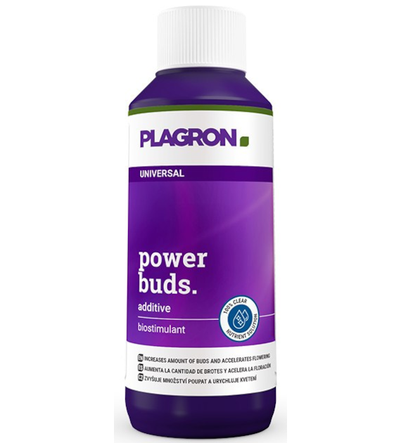POWER BUDS 100ml/0,1L, STYMULATOR KWITNIENIA,ZWIĘKSZA ILOŚĆ PĄKÓW, PLAGRON, (gleba,kokos)