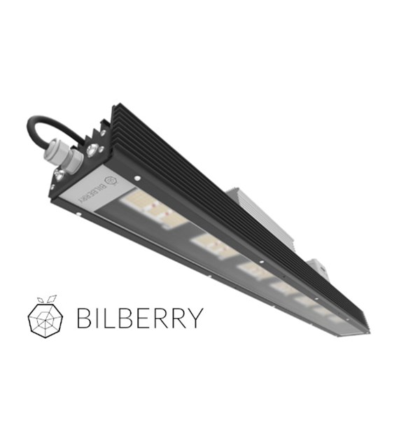 !-LAMPA LED 340W GROW Standard, REGULOWANA MOC I SPEKTRUM ŚWIATŁA + UV, DEDYKOWANA APLIKACJA, oświetla 60x120cm lub 90x90cm, wym. 50x11x11cm, BILBERRY