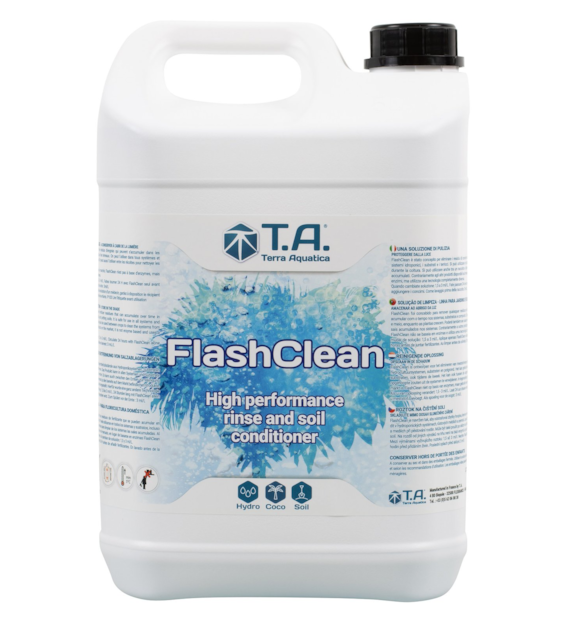 FLASH CLEAN - FLORA KLEEN, 10L, KONCENTRAT USUWAJĄCY SOLE,  TERRA AQUATICA - GHE