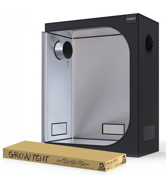 120x60 x180cm GROWBOX VF120R, SZAFA, NAMIOT DO UPRAWY ROŚLIN, VF Krakow, GrowTent, Diamond