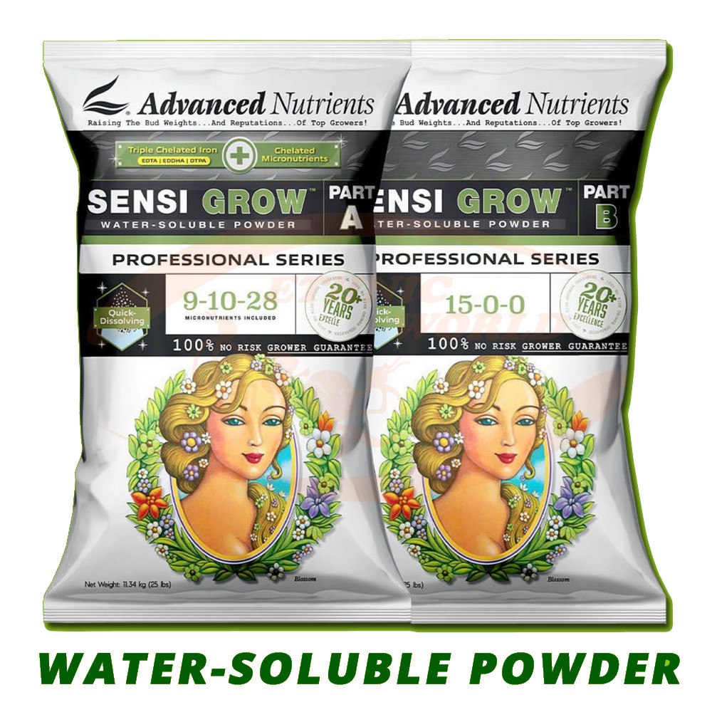 !-SENSI GROW PRO 2x500G, DWUSKŁADNIKOWY PROSZEK DO ROZPUSZCZENIA W WODZIE NA WZROST, (gleba, hydro, kokos), ADVANCED NUTRIENTS