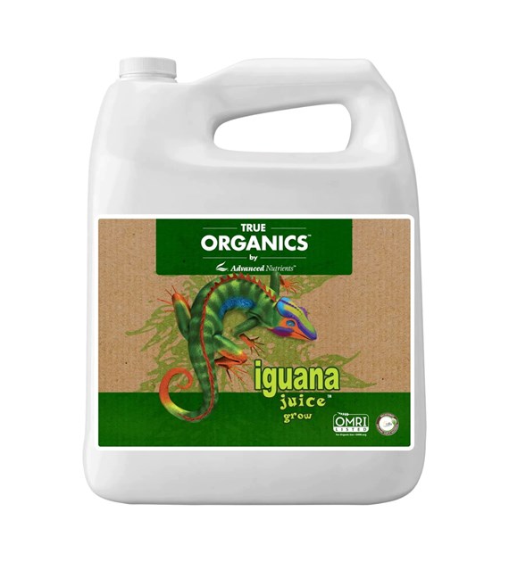 !-OG Organics™ IGUANA JUICY GROW 5L, ORGANICZNY NAWÓZ NA WZROST, (gleba, hydro, kokos), ADVANCED NUTRIENTS