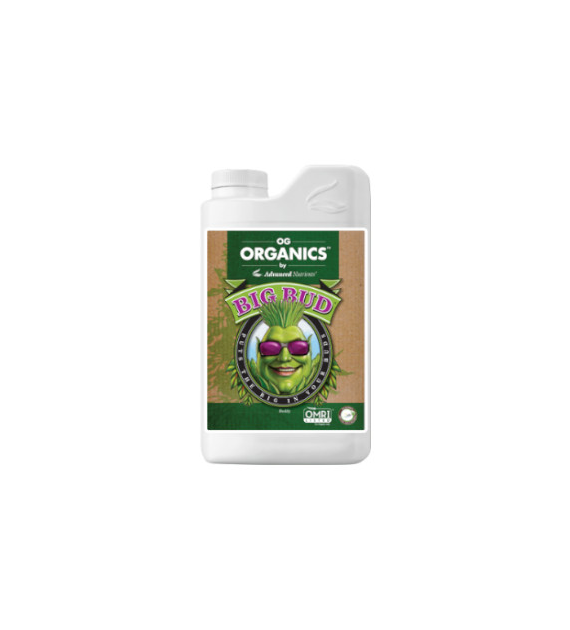 OG Organics™ BIG BUD 0.25L/250ML, ORGANICZNY AKCELERATOR KWITNIENIA, (gleba, hydro, kokos), ADVANCED NUTRIENTS