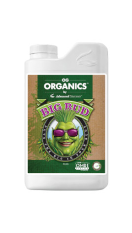 OG Organics™ BIG BUD 0.25L/250ML, ORGANICZNY AKCELERATOR KWITNIENIA, (gleba, hydro, kokos), ADVANCED NUTRIENTS