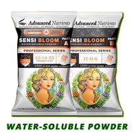 SENSI BLOOM PRO A/B 2x500G, DWUSKŁADNIKOWY PROSZEK DO ROZPUSZCZENIA W WODZIE NA KWITNIENIE, (gleba, hydro, kokos), ADVANCED NUTRIENTS