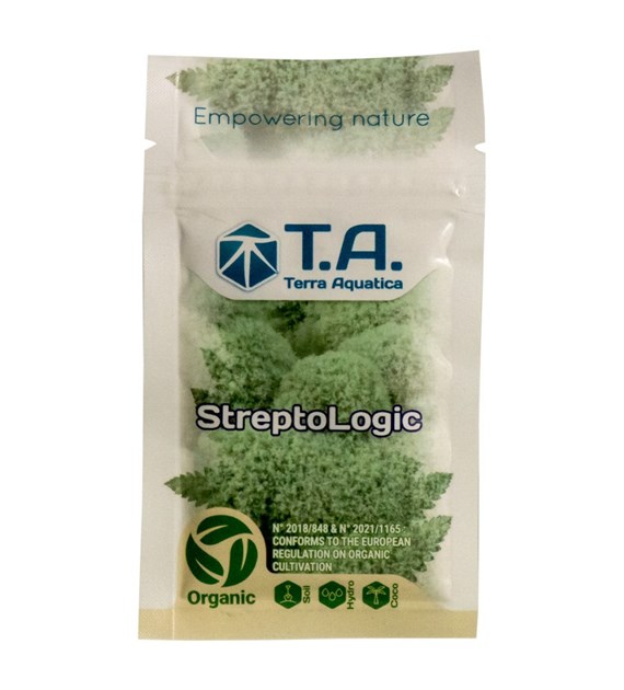 !-STREPTOLOGIC PROSZEK 10g, 100% NATURALNY STYMULATOR SYSTEMU OCHRONNEGO ROŚLIN, MIKROORGANIZMY, TERRA AQUATICA, T.A.