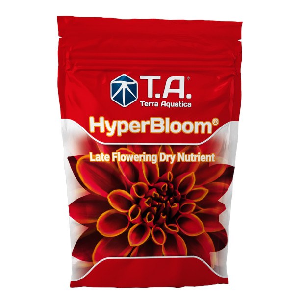!-T.A. HYPER BLOOM®  500G, NAWÓZ NA KWITNIENIE W PROSZKU (WYSTARCZA NA 250L), NPK 2-42-20, TERRA AQUATICA - GHE (ziemia, hydro, kokos) ripen