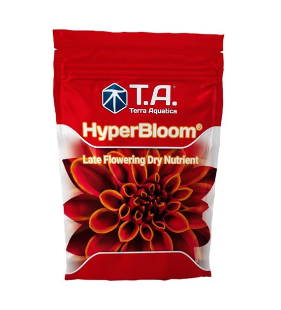 T.A. HYPER BLOOM®  500G, NAWÓZ NA KWITNIENIE W PROSZKU (WYSTARCZA NA 250L), NPK 2-42-20, TERRA AQUATICA - GHE (ziemia, hydro, kokos) ripen