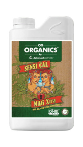 !-OG Organics™ SENSI CAL-MAG XTRA 0.25L/250ML, ORGANICZNY WAPŃ I MAGNEZ + ŻELAZO, SIARKA I CYNK, (gleba,hydro,kokos), ADVANCED NUTRIENTS