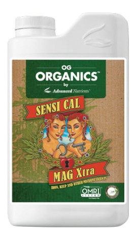 !-OG Organics™ SENSI CAL-MAG XTRA 0.5L/500ML, ORGANICZNY WAPŃ I MAGNEZ + ŻELAZO, SIARKA I CYNK, (gleba,hydro,kokos), ADVANCED NUTRIENTS