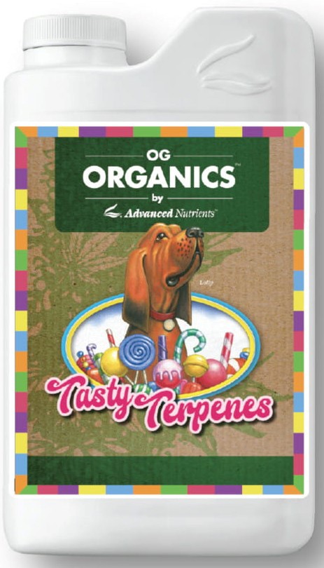 OG Organics™ TASTY TERPENES 1L,  ORGANICZNY STYMULATOR-WITAMINY-AMINOKWASY, (gleba, hydro, kokos), ADVANCED NUTRIENTS