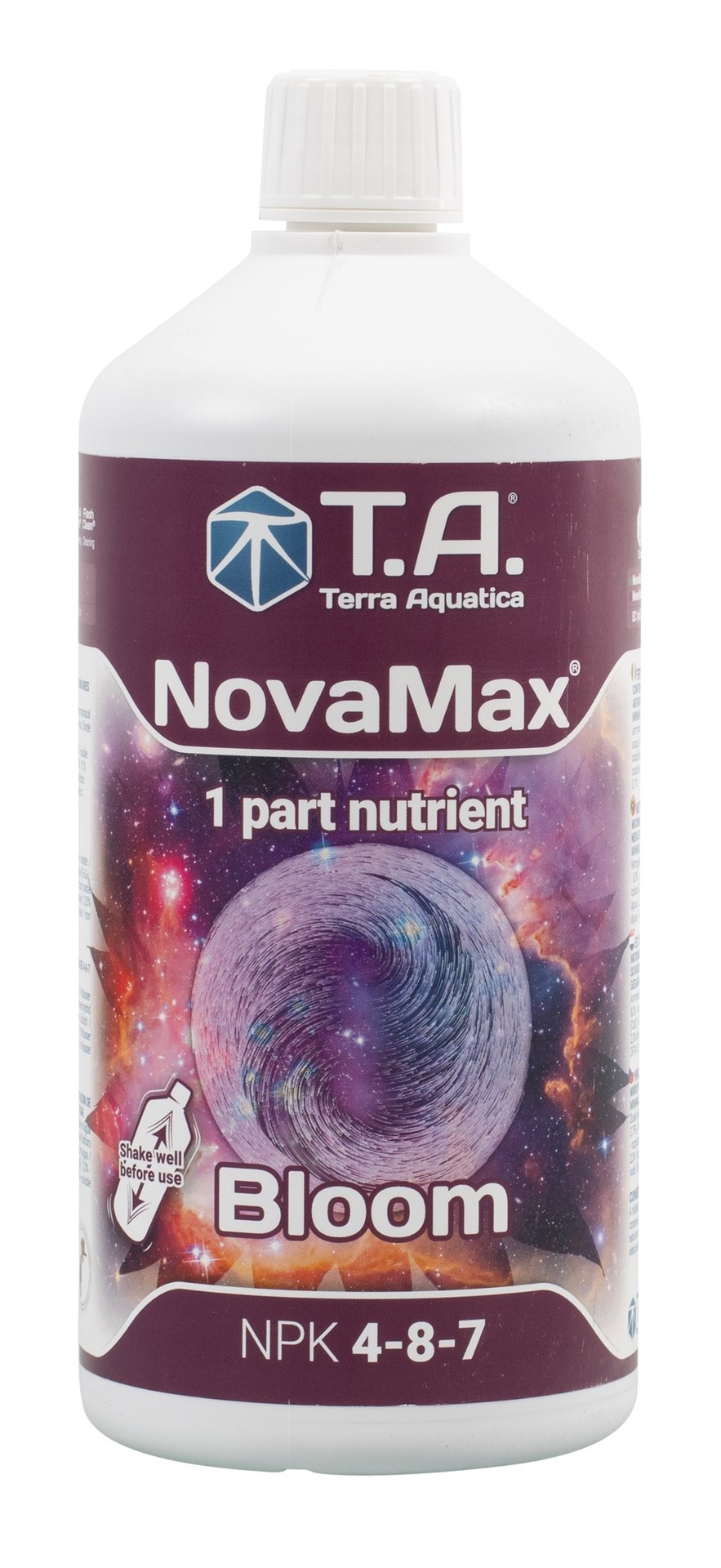 T.A. NOVA MAX BLOOM - 0.5L/500ML, NAWÓZ NA KWITNIENIE, GENERAL HYDROPONICS - GHE