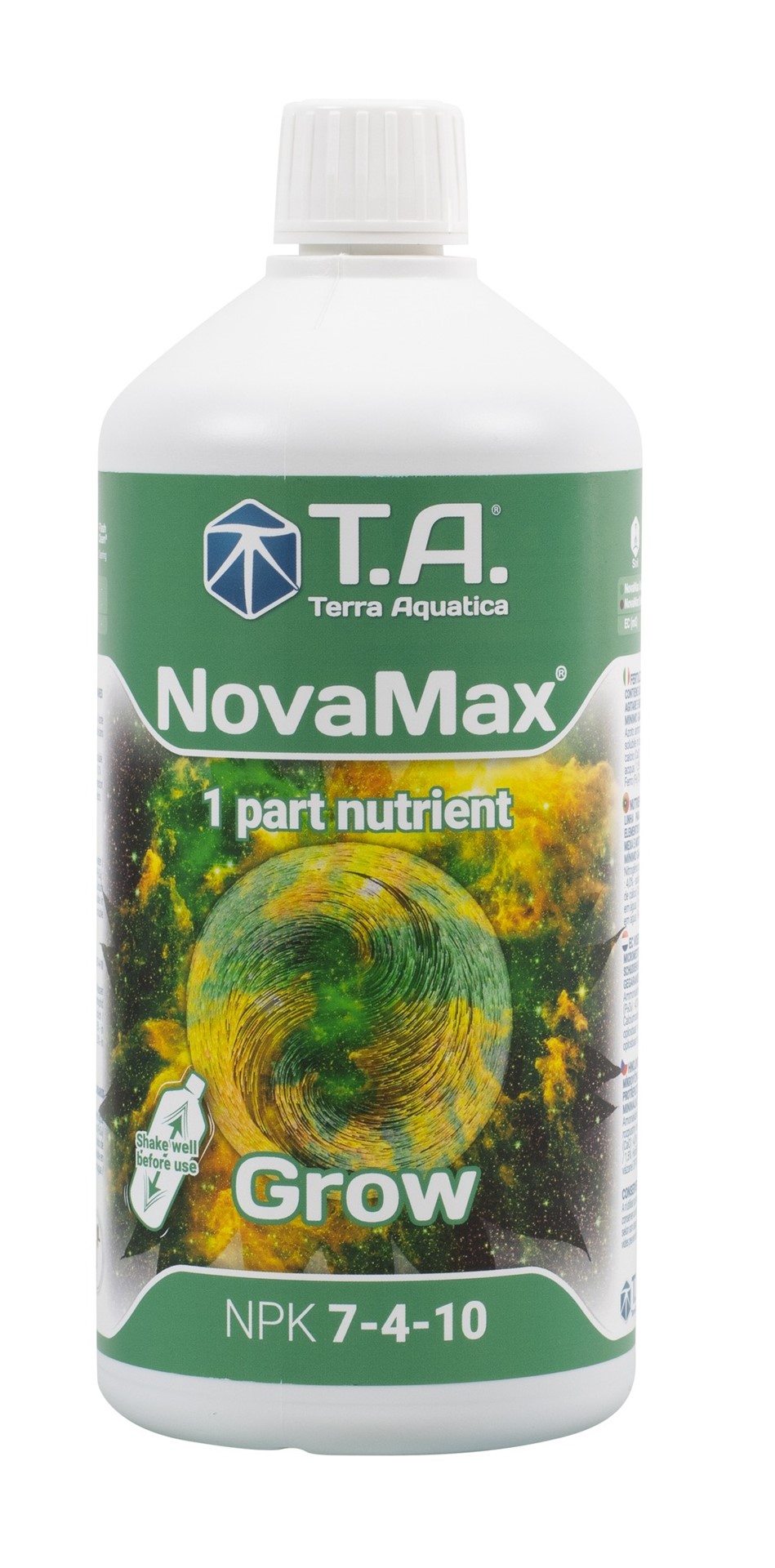 T.A. NOVA MAX GROW 0.5L/500ML, NAWÓZ NA WZROST, GENERAL HYDROPONICS - GHE