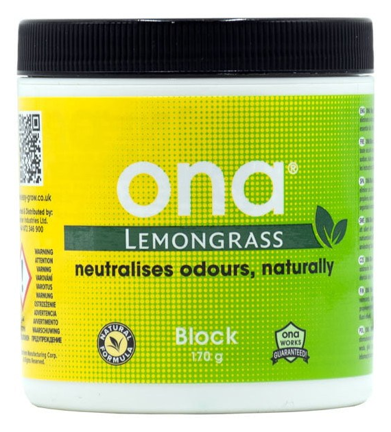 NEUTRALIZATOR ZAPACHU, POCHŁANIACZ ZAPACHÓW, W POJEMNIKU, ONA LEMONGRASS 170g