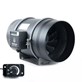 WENTYLATOR KANAŁOWY Z KABLEM - GOOD FAN, fi200mm, 850m3/h, 70W + POTENCJOMETR