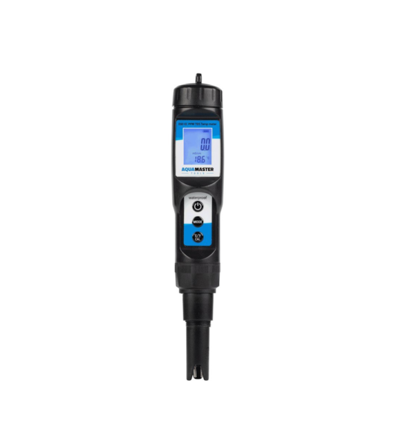 ELEKTRONICZNY MIERNIK EC, TDS i TEMPERATURY - E60 PRO, 0.0~19.9 mS/cm, 0 ~ 19.99 PPT / PPM: 0 ~ 1999 PPM, 0°C~50°C, KONDUKTOMETR, AQUA MASTER TOOLS