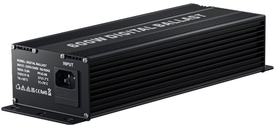 ELEKTRONICZNY ZASILACZ DO LAMP HPS i LED  z systemem PWM (RJ14) z regulacją mocy 250W, 400W, 600W, 720W (Super Lumen), do lamp LED (hps i mh) VF KRAKOW ballast