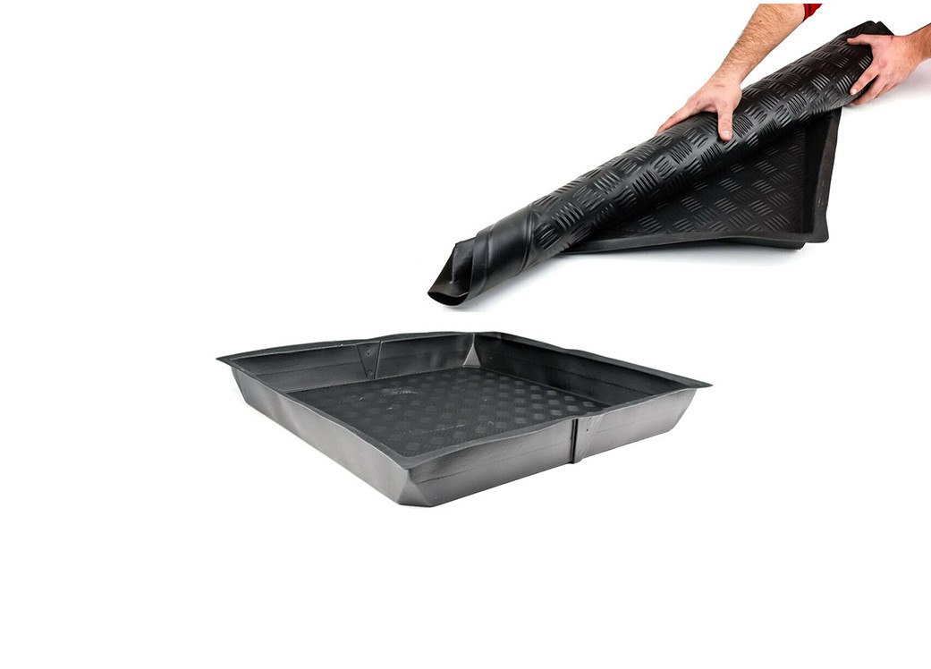 ELASTYCZNA TACA UPRAWOWA  - 80x80xh10cm, VF KRAKÓW, flexible, do uprawy roślin, TACKA