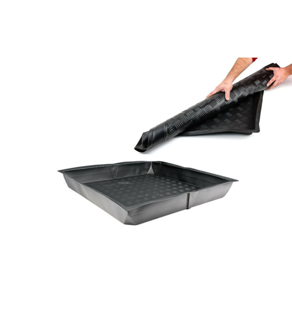 ELASTYCZNA TACA UPRAWOWA - 100x100 x h10cm, VF KRAKÓW, flexible, do uprawy roślin, TACKA