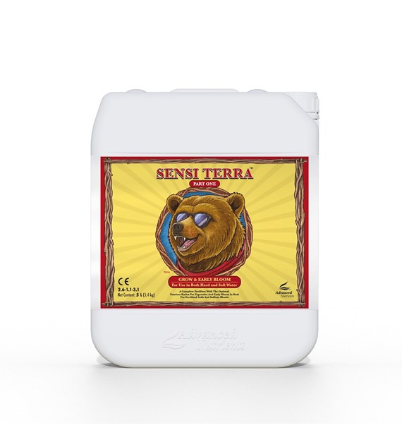 !-SENSI TERRA PART ONE 5L, NAWÓZ NA WZROST-WCZESNE KWITNIENIE, (gleba, hydro, kokos), ADVANCED NUTRIENTS