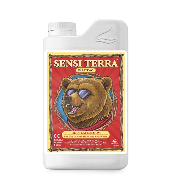 SENSI TERRA PART TWO 1L, NAWÓZ NA  KWITNIENIE, (gleba, hydro, kokos), ADVANCED NUTRIENTS