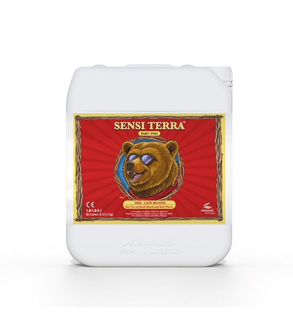 SENSI TERRA PART TWO 5L, NAWÓZ NA  KWITNIENIE, (gleba, hydro, kokos), ADVANCED NUTRIENTS