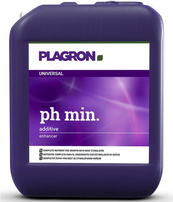 PH MINUS 43%, 5L, REGULATOR OBNIŻAJĄCY pH, PLAGRON