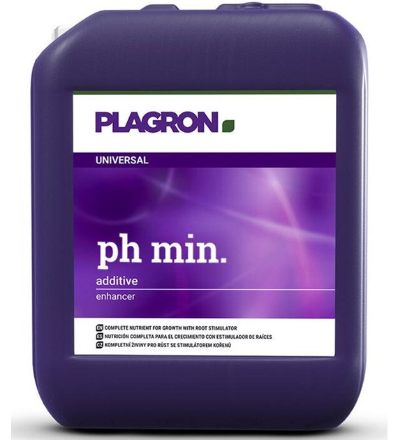PH MINUS 43%, 10L, REGULATOR OBNIŻAJĄCY pH, PLAGRON