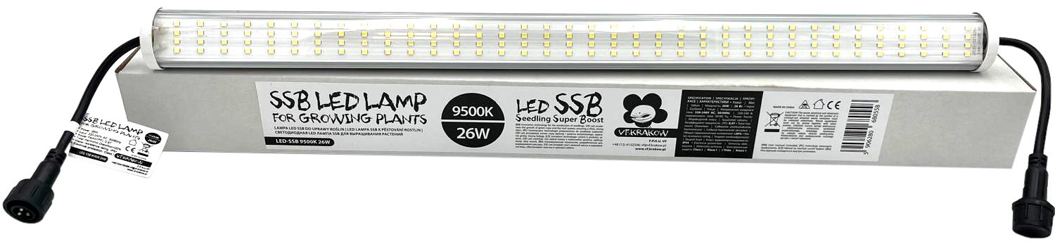 LAMPA LED SSB 9500K/26W SEEDLING SUPER BOOST DO UPRAWY ROŚLIN / KIEŁKOWANIA / SADZONEK DŁ. 53 CM. VF KRAKOW