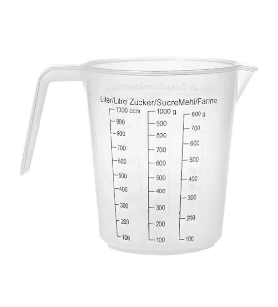 MIARKA / KUBEK Z PODZIAŁKĄ VF 1L