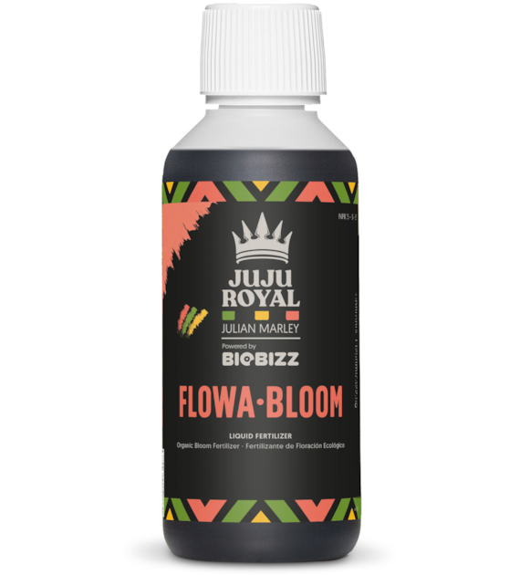 FLOWA BLOOM - JUJU ROYAL, 0.25L/250ML, ORGANICZNY NAWÓZ NA KWITNIENIE, BIOBIZZ