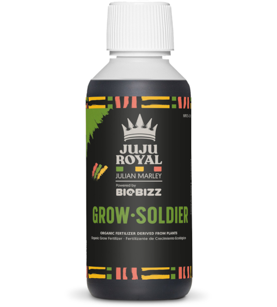 GROW SOLDIER - JUJU ROYAL, 0.25L/250ML, ORGANICZNY NAWÓZ NA WZROST, BIOBIZZ