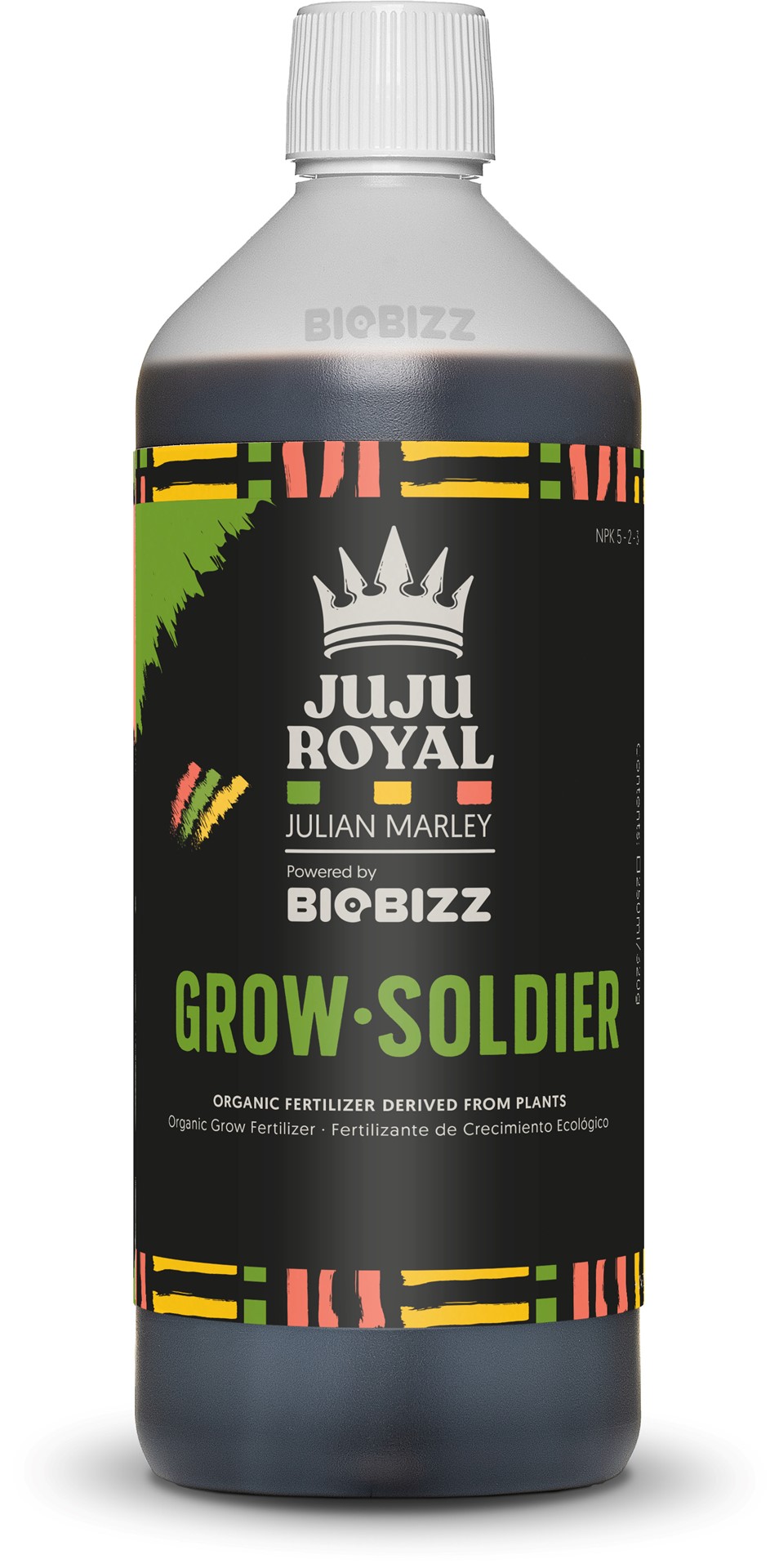 GROW SOLDIER - JUJU ROYAL, 1L, ORGANICZNY NAWÓZ NA WZROST, BIOBIZZ