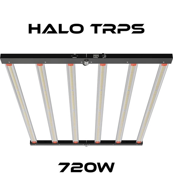 LAMPA LED 720W HALO TRPS z wbudowanym zasilaczem i regulacją mocy - 2,7µmol/J, oświetla 150x150cm, TERPENES PRODUCER, FULL SPECTRUM, DO UPRAWY ROŚLIN, lumatek, VF KRAKOW