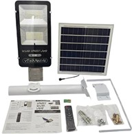 Uliczna Lampa Solarna PREMIUM,WYDAJNOŚĆ 1000W, ZESTAW MONTAŻOWY + PILOT, CZUJNIK ZMIERZCHU, IP65, CSE Clean Solar Energy, VF KRAKOW