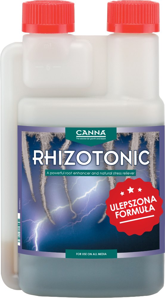 RHIZOTONIC 0.25L / 250ML, ULEPSZONA FORMUŁA, STYMULATOR WZROSTU KORZENI, UKORZENIACZ   CANNA