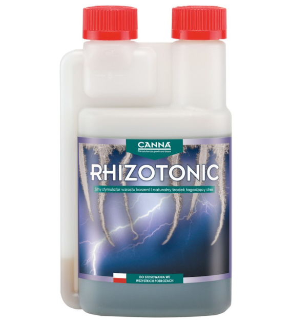 RHIZOTONIC 0.25L / 250ML, ULEPSZONA FORMUŁA, STYMULATOR WZROSTU KORZENI, UKORZENIACZ   CANNA