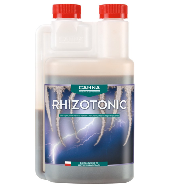 RHIZOTONIC 0.5L/500ML, ULEPSZONA FORMUŁA, STYMULATOR WZROSTU KORZENI, UKORZENIACZ CANNA