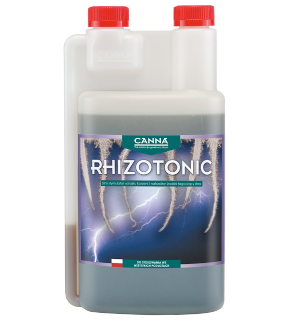 RHIZOTONIC 1L, ULEPSZONA FORMUŁA, STYMULATOR WZROSTU KORZENI, UKORZENIACZ,  CANNA