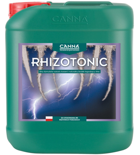 RHIZOTONIC 5L, NOWA ULEPSZONA FORMUŁA,  STYMULATOR WZROSTU KORZENI, UKORZENIACZ,  CANNA