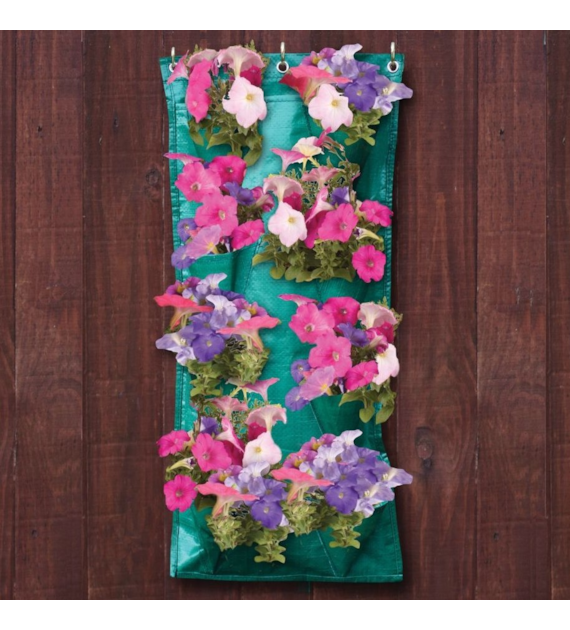 !-RĘKAW / DONICZKA WISZĄCA DO PIONOWEJ UPRAWY ROŚLIN, 56x25cm, GARLAND